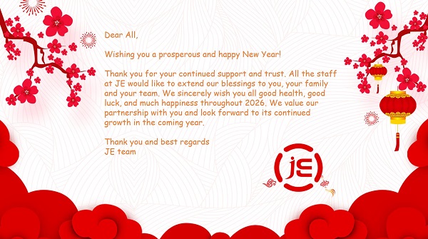 Srdečné priania do Nového roku – Od JE