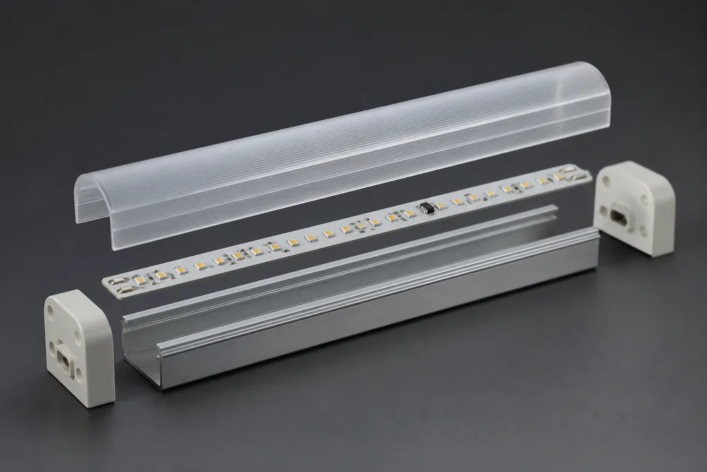 Teleso trubice LED T10 s krytom počítača a hliníkovou základňou 6063 pre zostavu osvetlenia OEM v roku 2026